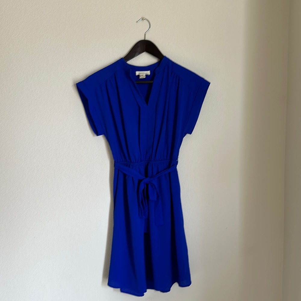 Monteau belted dress- size M